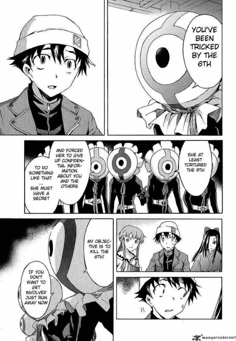 Mirai Nikki Chapter 8 Page 25