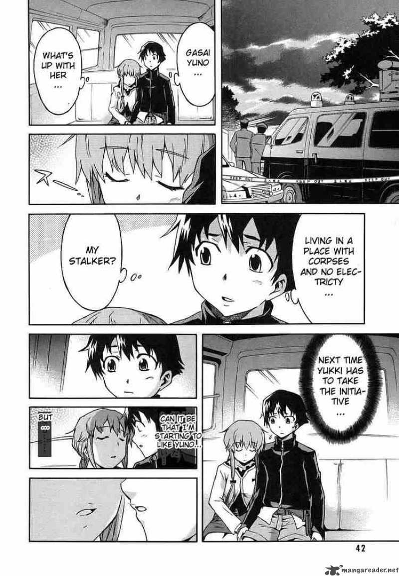 Mirai Nikki Chapter 9 Page 38