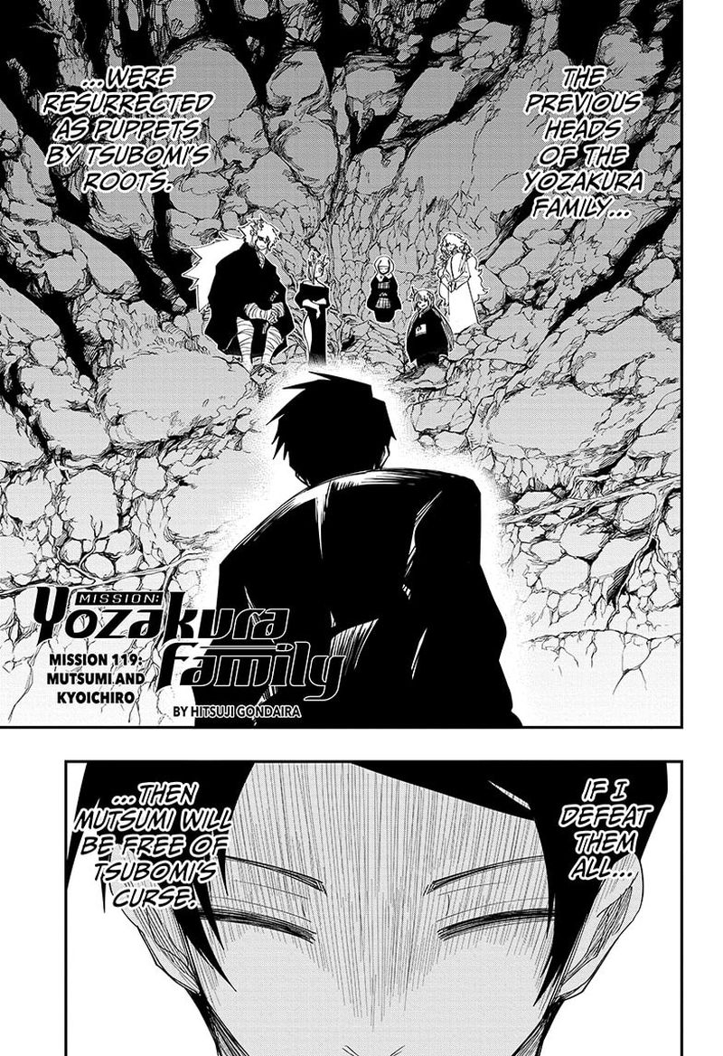 Mission Yozakura Family Chapter 119 Page 1