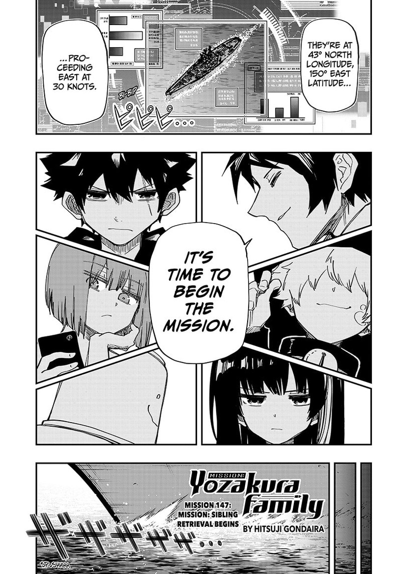 Mission Yozakura Family Chapter 147 Page 1