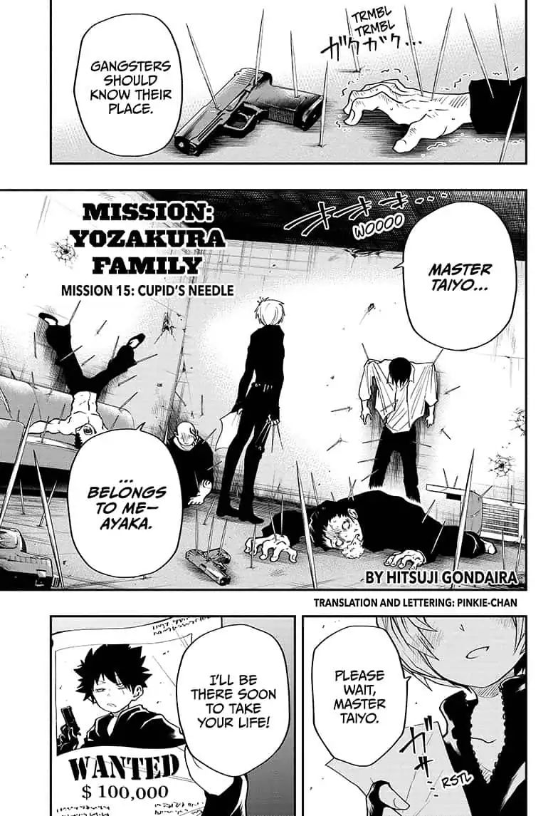 Mission Yozakura Family Chapter 15 Page 1