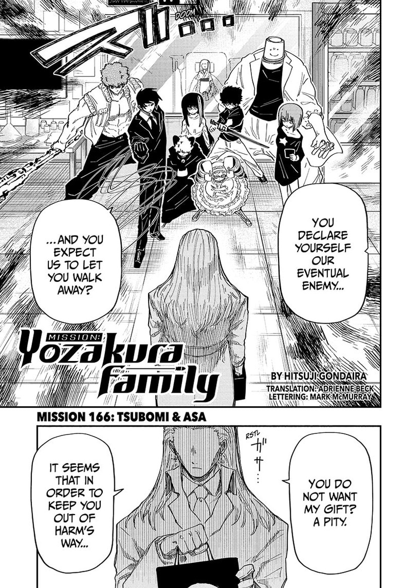 Mission Yozakura Family Chapter 166 Page 1