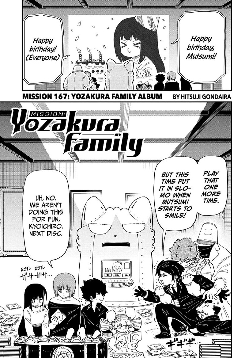 Mission Yozakura Family Chapter 167 Page 1