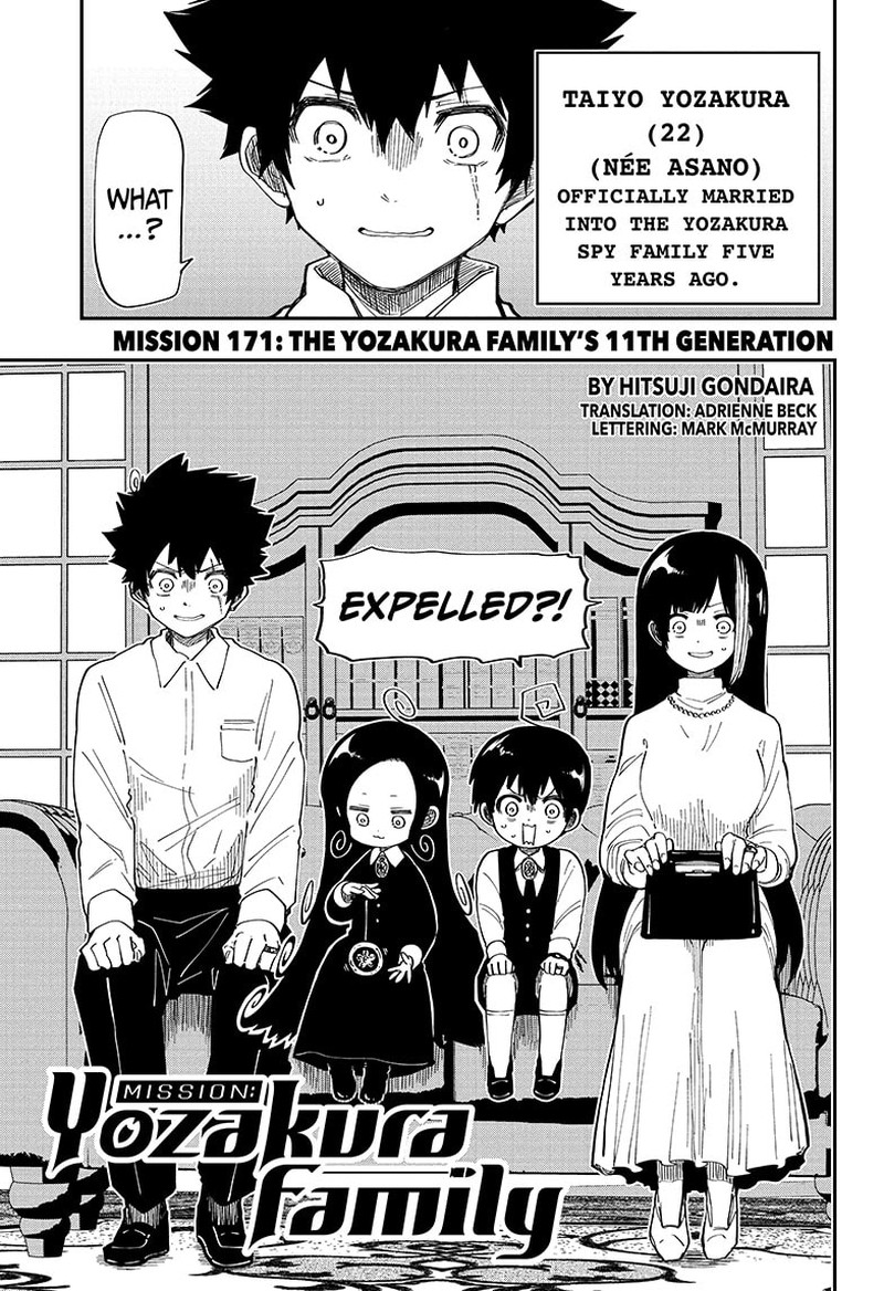 Mission Yozakura Family Chapter 171 Page 1