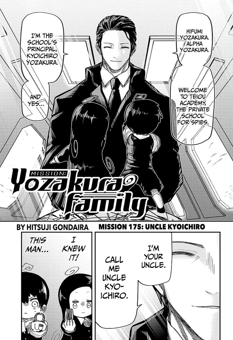 Mission Yozakura Family Chapter 175 Page 1