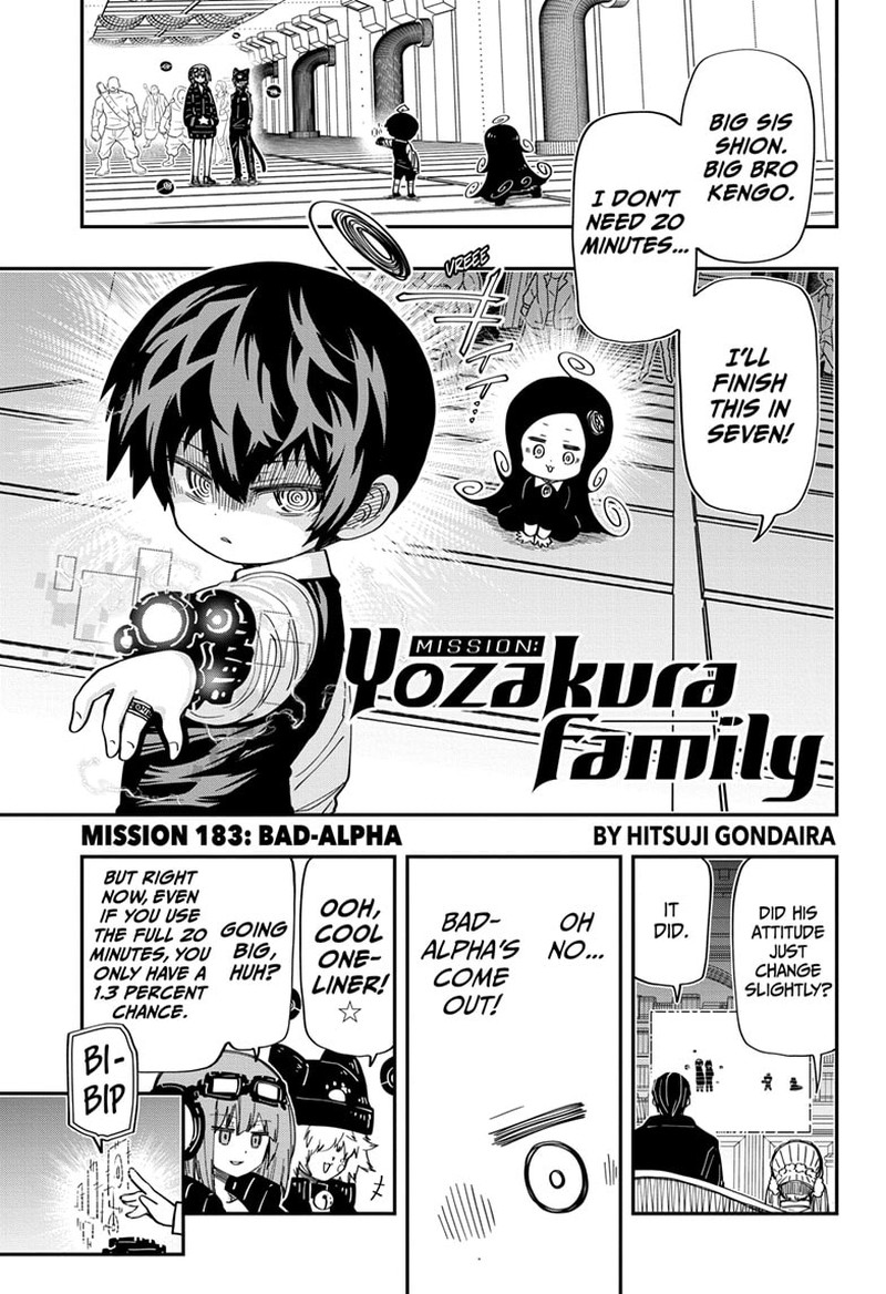 Mission Yozakura Family Chapter 183 Page 1