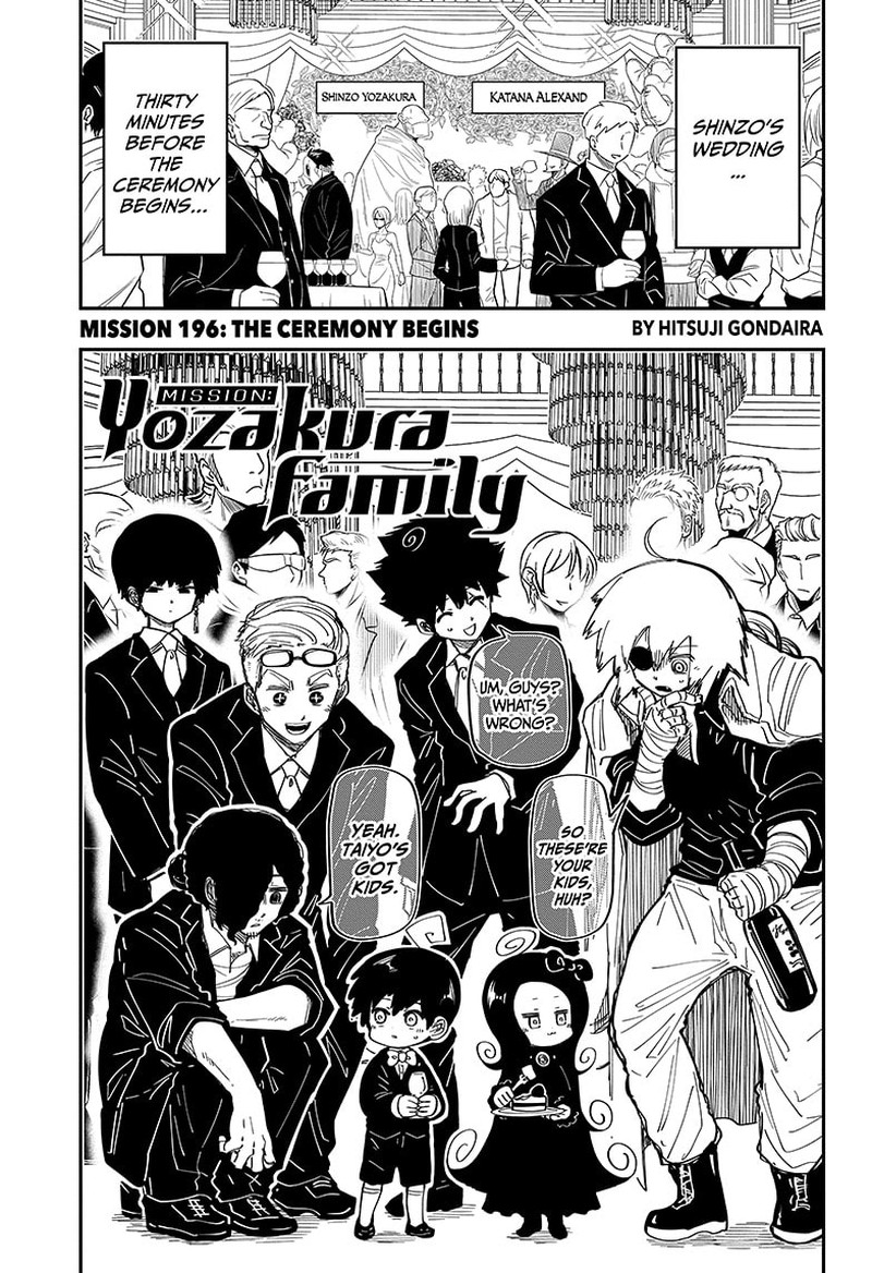 Mission Yozakura Family Chapter 196 Page 1