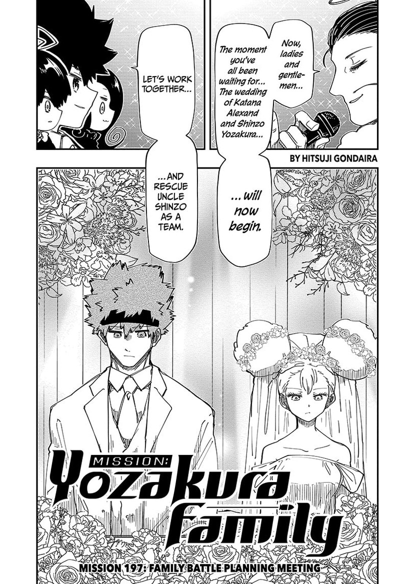 Mission Yozakura Family Chapter 197 Page 1