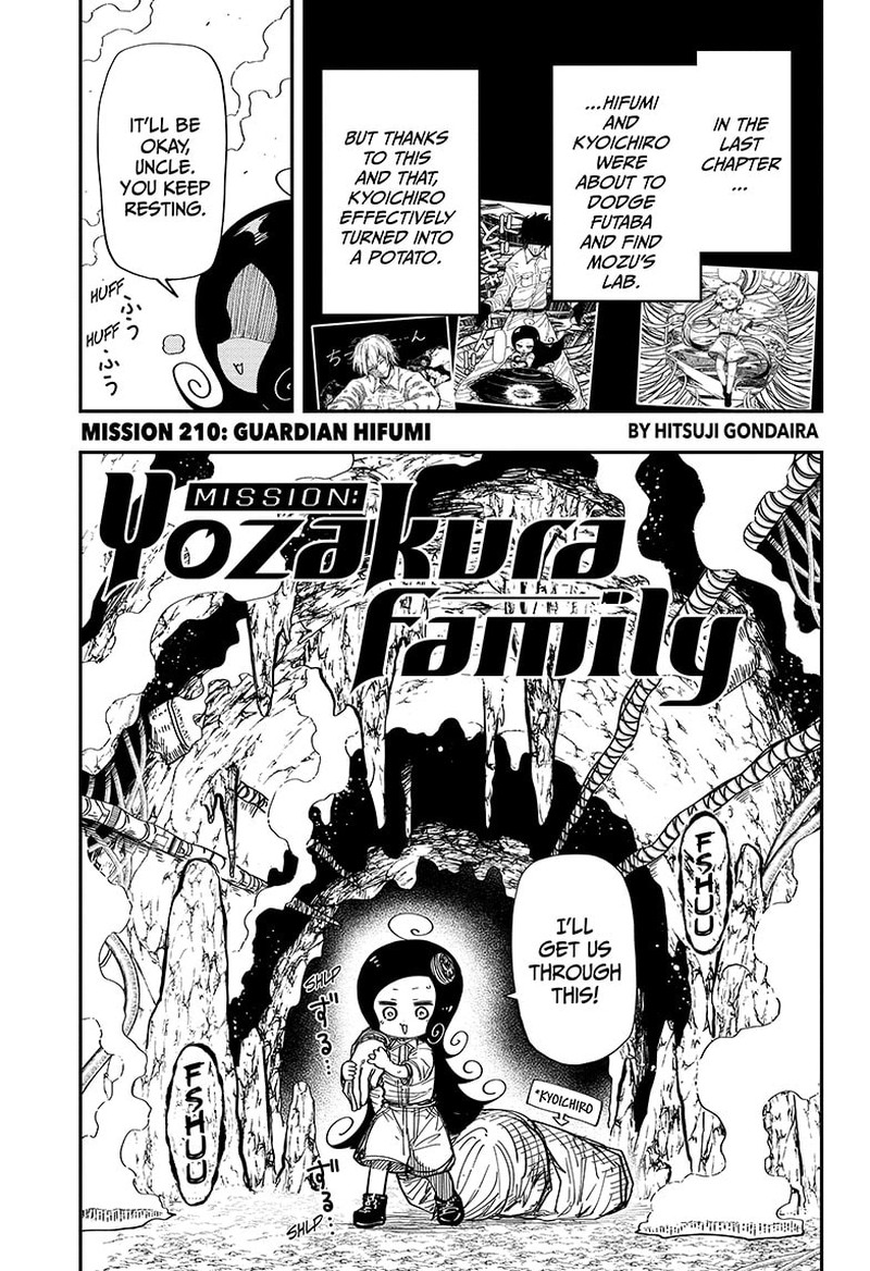 Mission Yozakura Family Chapter 210 Page 1