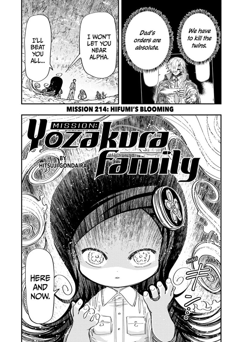 Mission Yozakura Family Chapter 214 Page 1