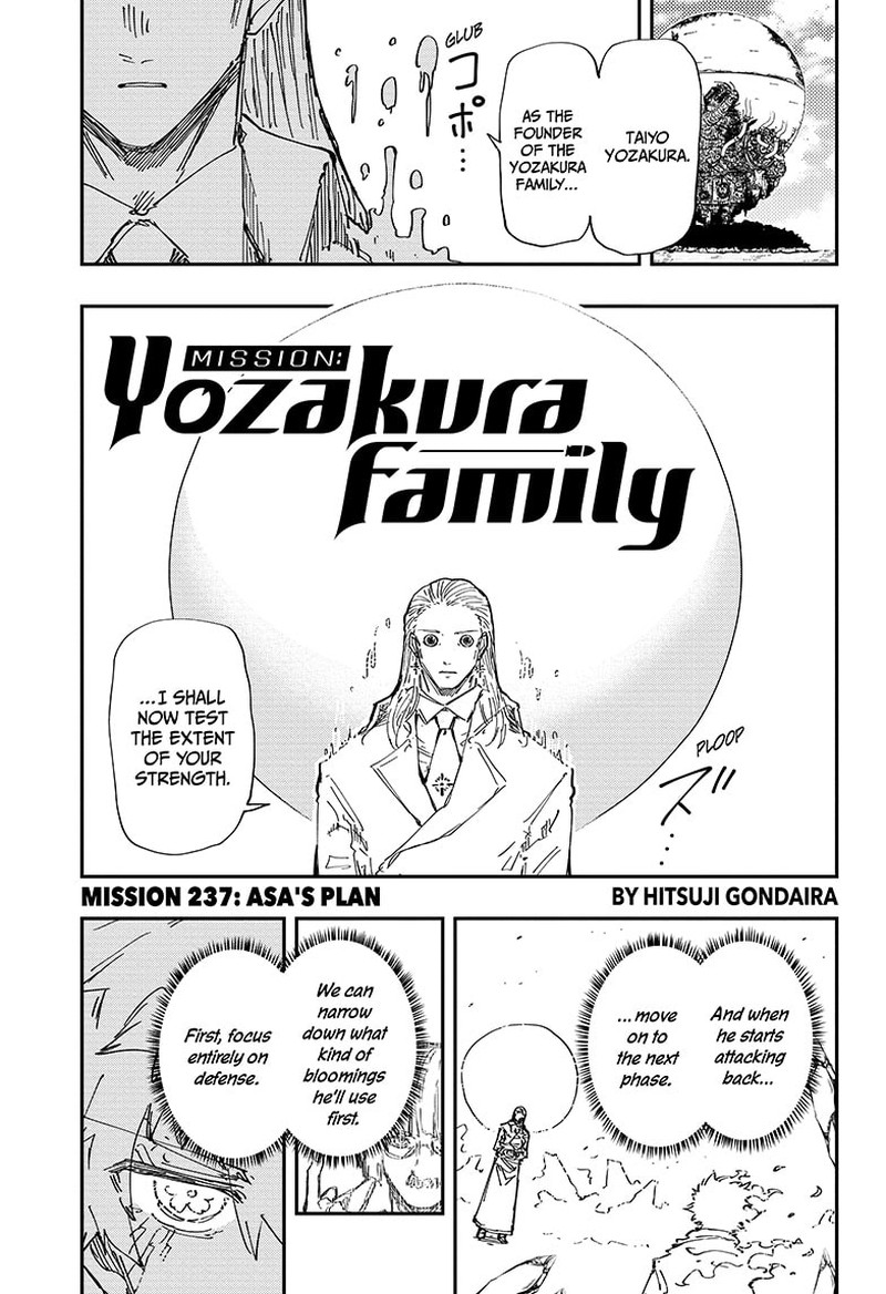 Mission Yozakura Family Chapter 237 Page 1