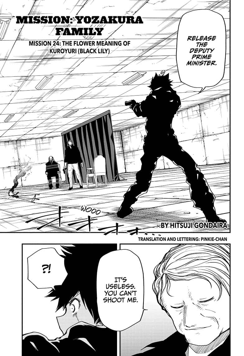 Mission Yozakura Family Chapter 24 Page 1