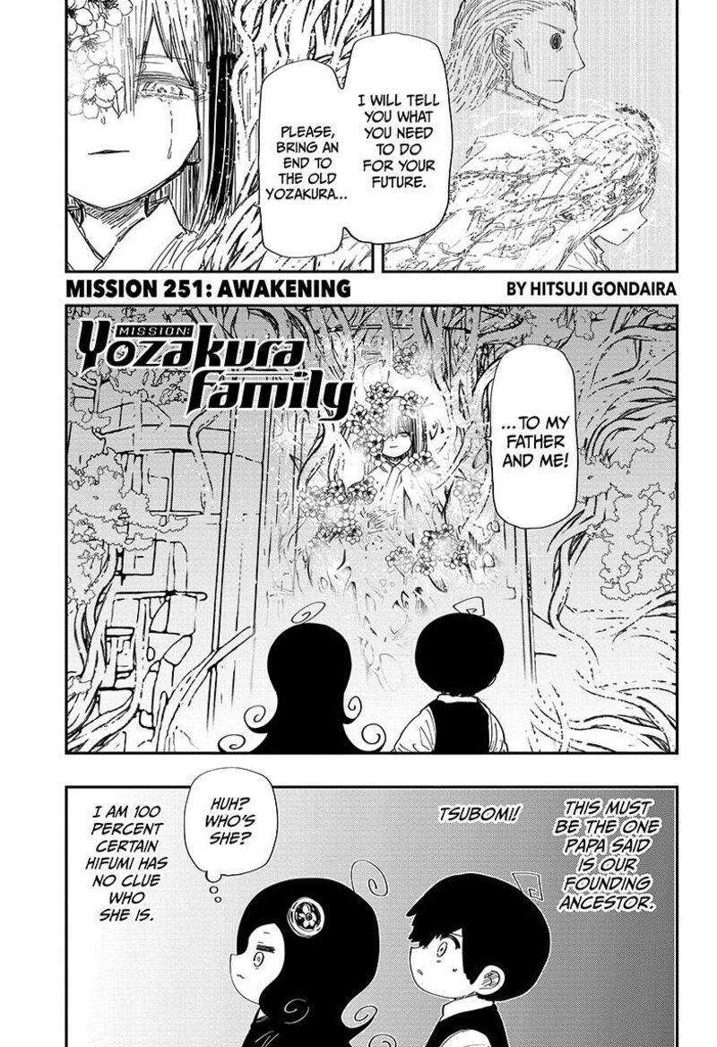 Mission Yozakura Family Chapter 251 Page 2