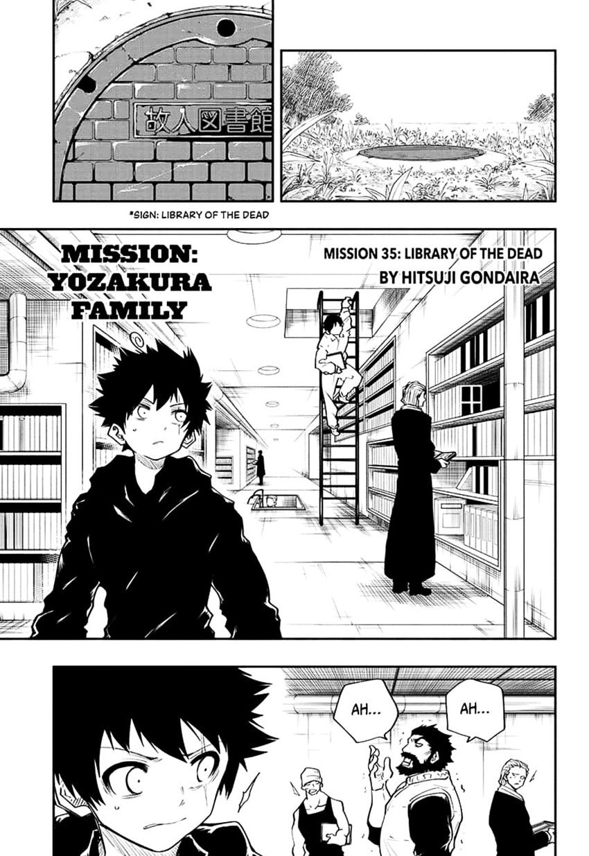 Mission Yozakura Family Chapter 35 Page 1