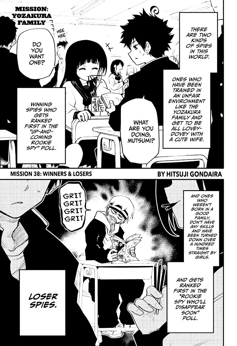 Mission Yozakura Family Chapter 38 Page 1