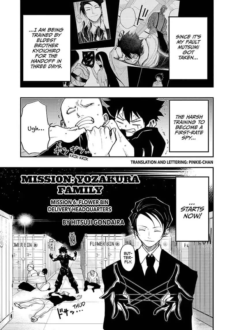 Mission Yozakura Family Chapter 6 Page 1