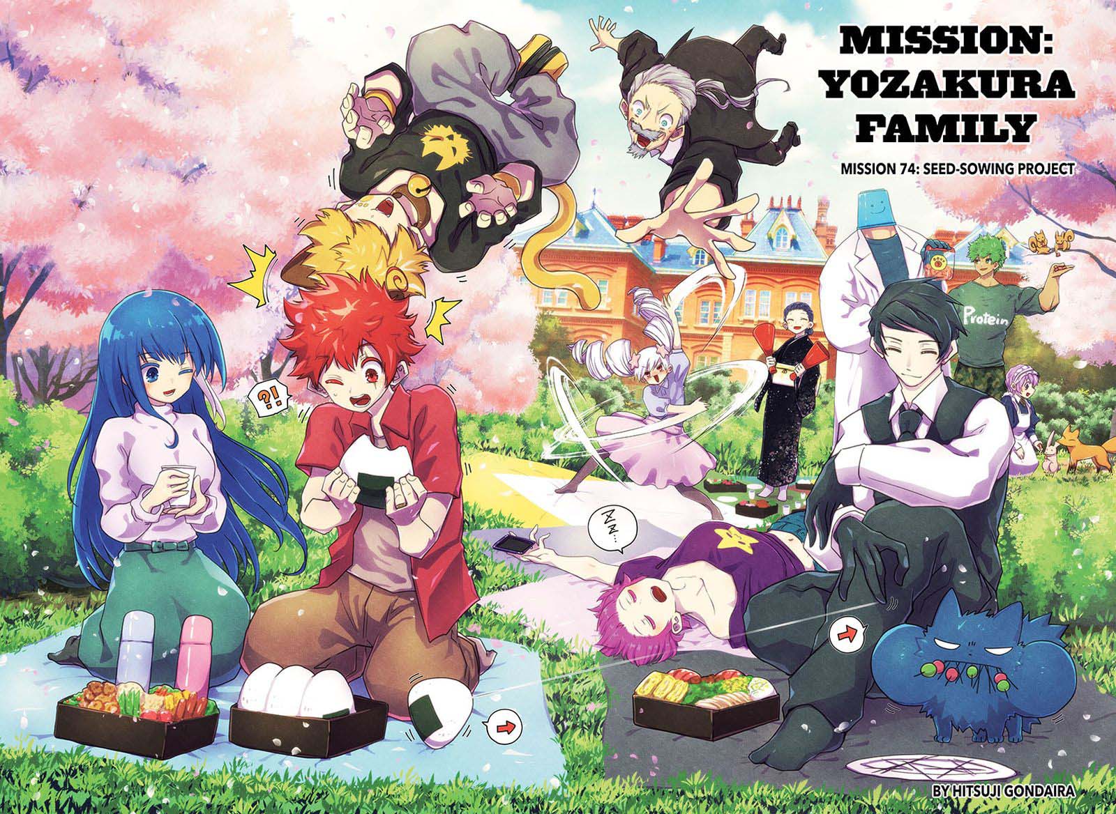 Mission Yozakura Family Chapter 74 Page 2