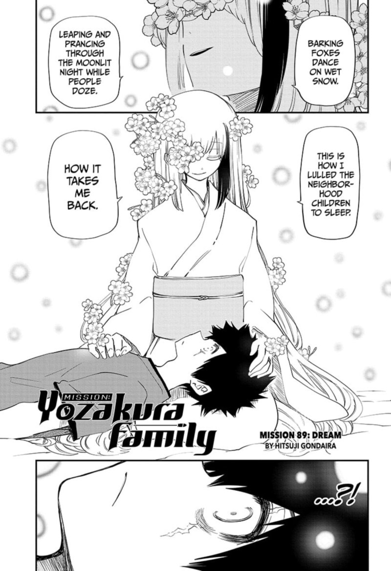 Mission Yozakura Family Chapter 89 Page 1