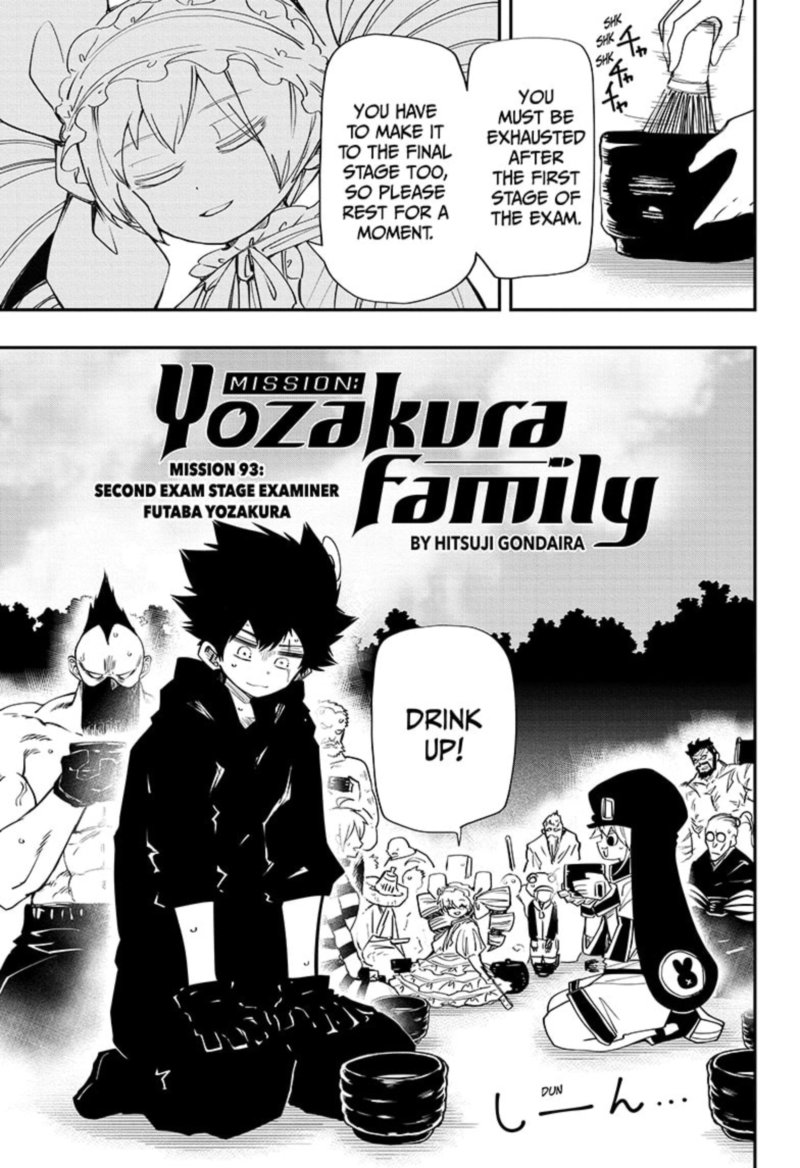 Mission Yozakura Family Chapter 93 Page 1