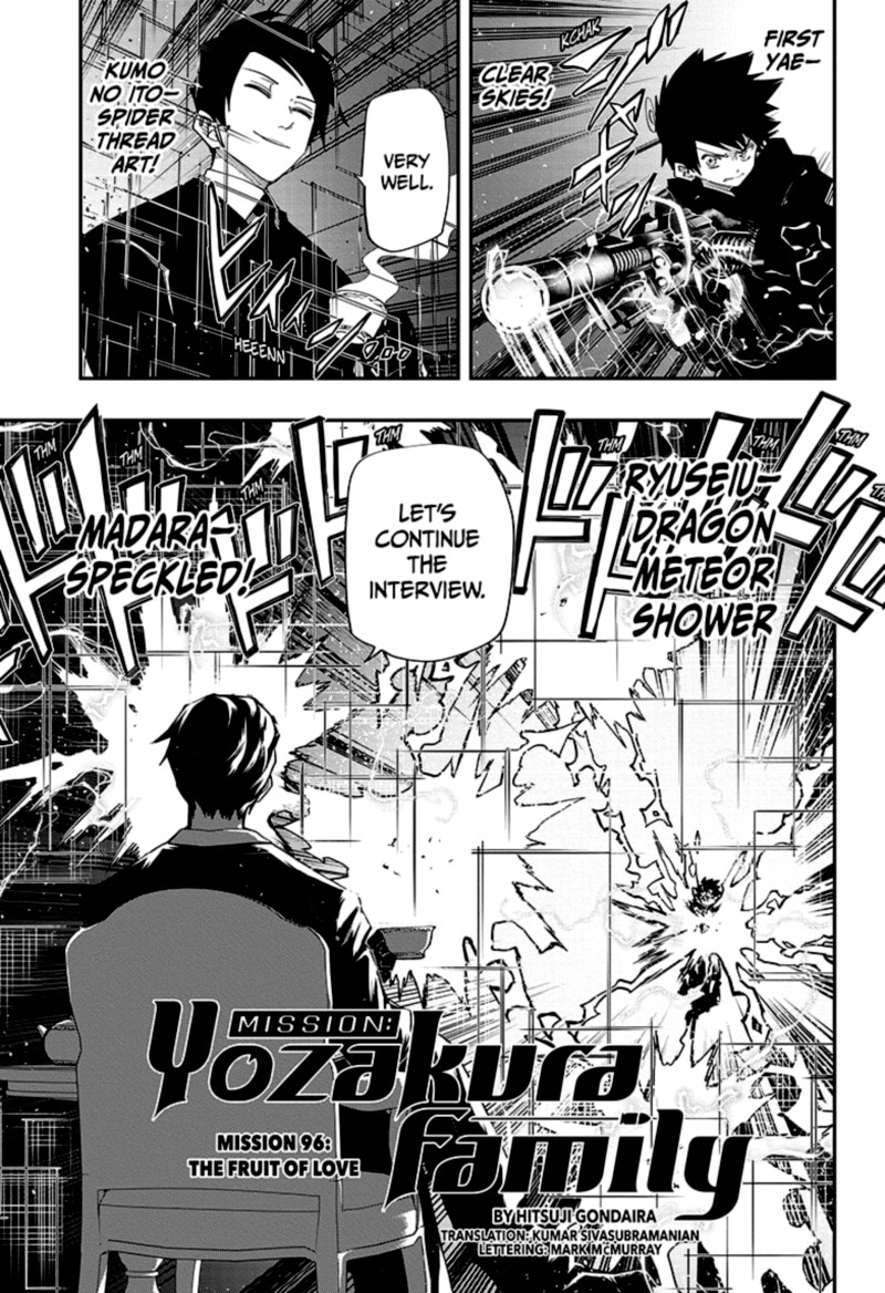 Mission Yozakura Family Chapter 96 Page 1