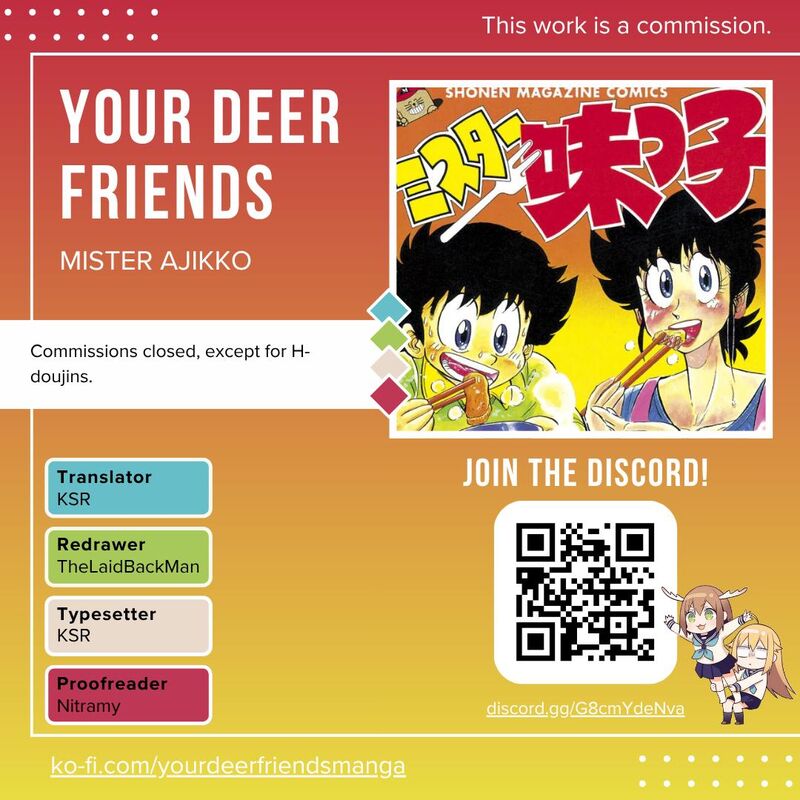 Mister Ajikko Chapter 59 Page 1