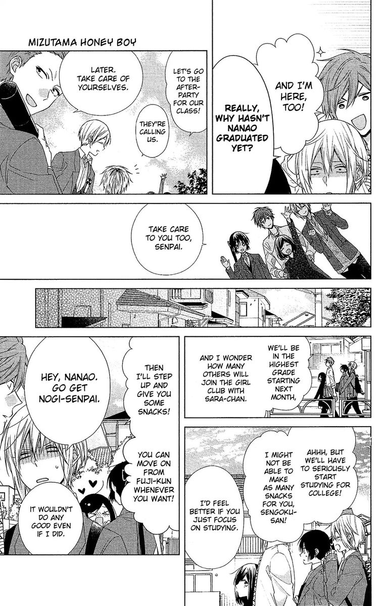 Mizutama Honey Boy Chapter 47 Page 15