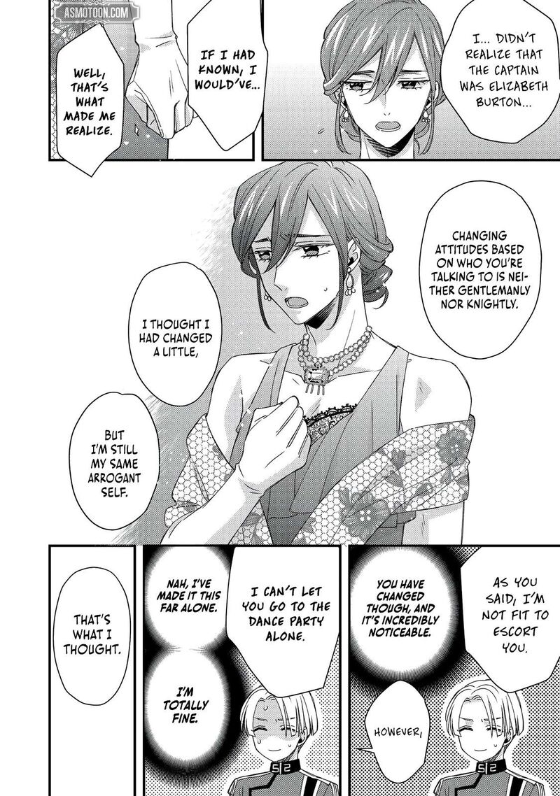 Mob Douzen No Akuyaku Reijou Wa Dansou Shite Kouryaku Taishou No Za O Nerau Chapter 7b Page 4