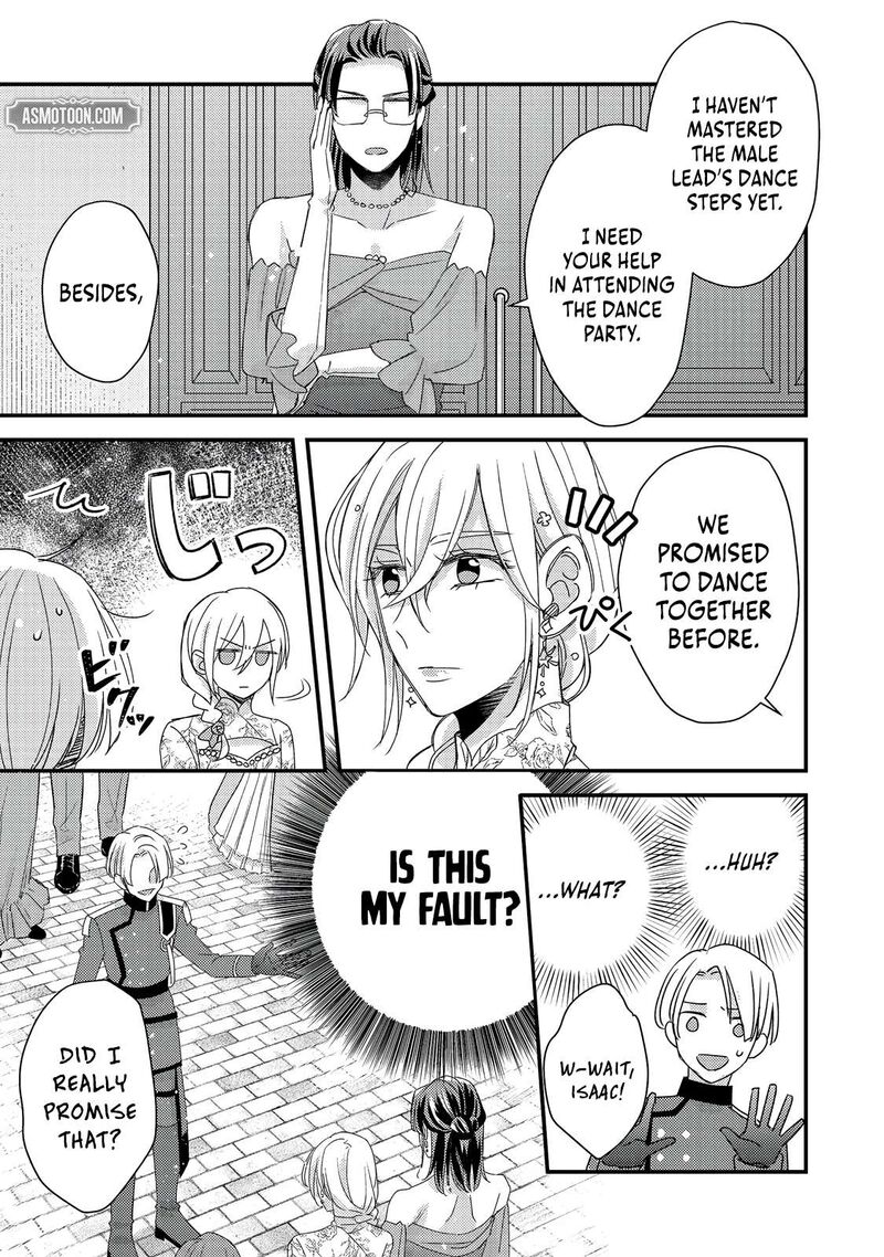Mob Douzen No Akuyaku Reijou Wa Dansou Shite Kouryaku Taishou No Za O Nerau Chapter 7b Page 7