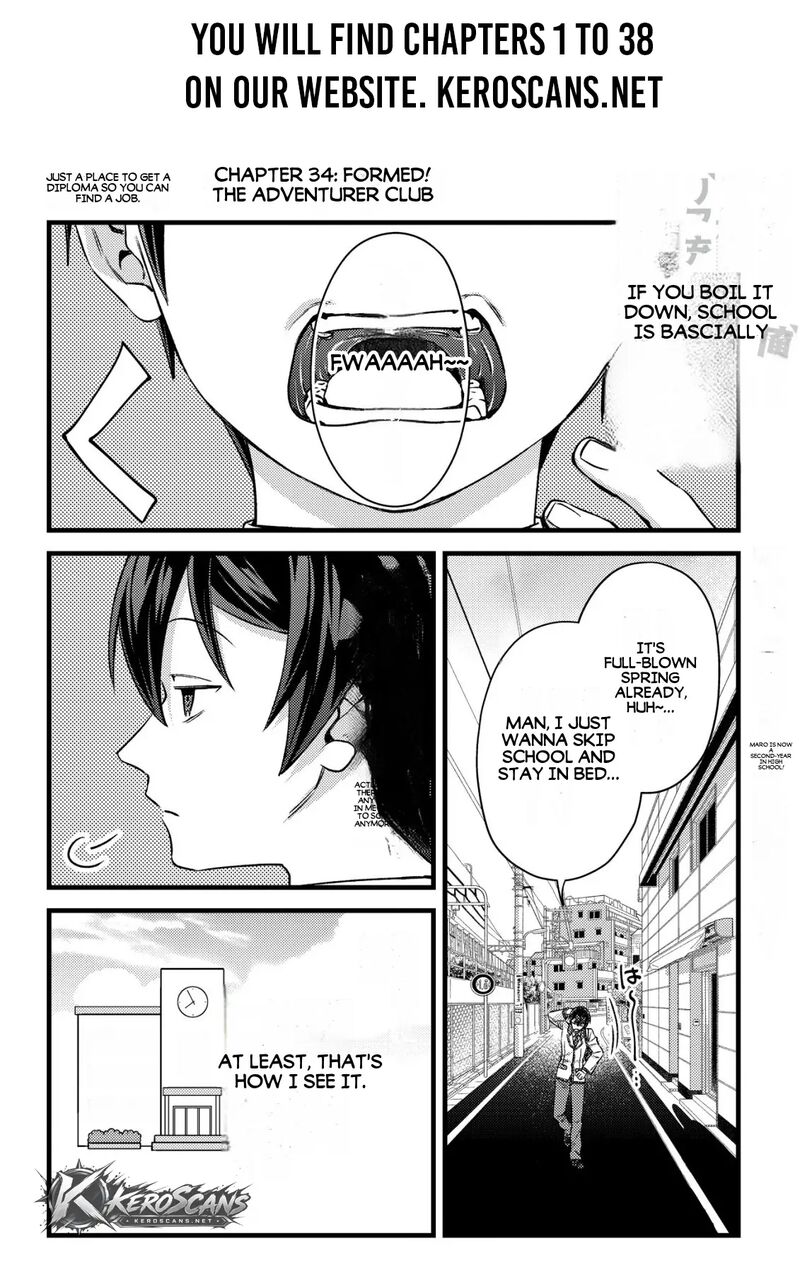 Mob Kousei No Ore Demo Boukensha Ni Nareba Riajuu Ni Naremasuka Chapter 34a Page 1