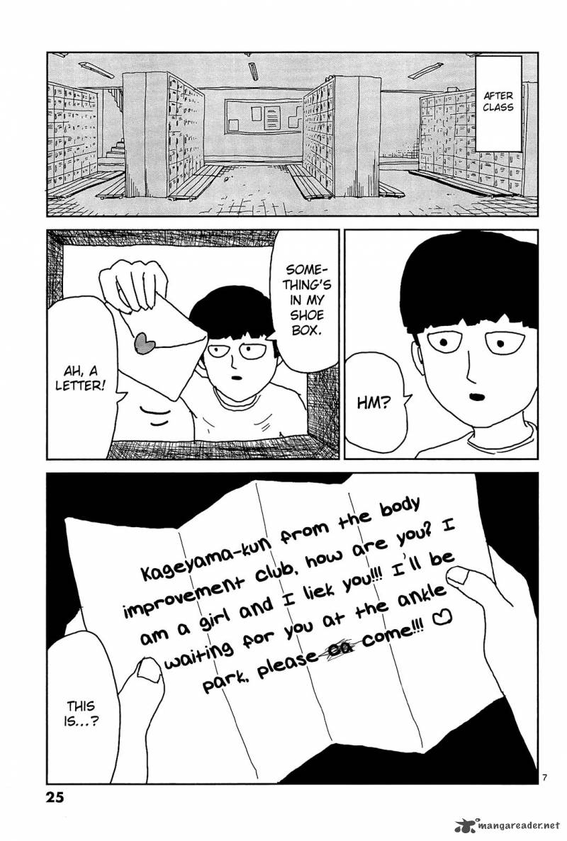 Mob Psycho 100 Chapter 11 Page 7