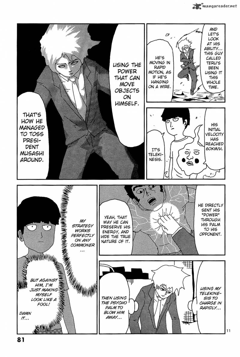 Mob Psycho 100 Chapter 14 Page 11