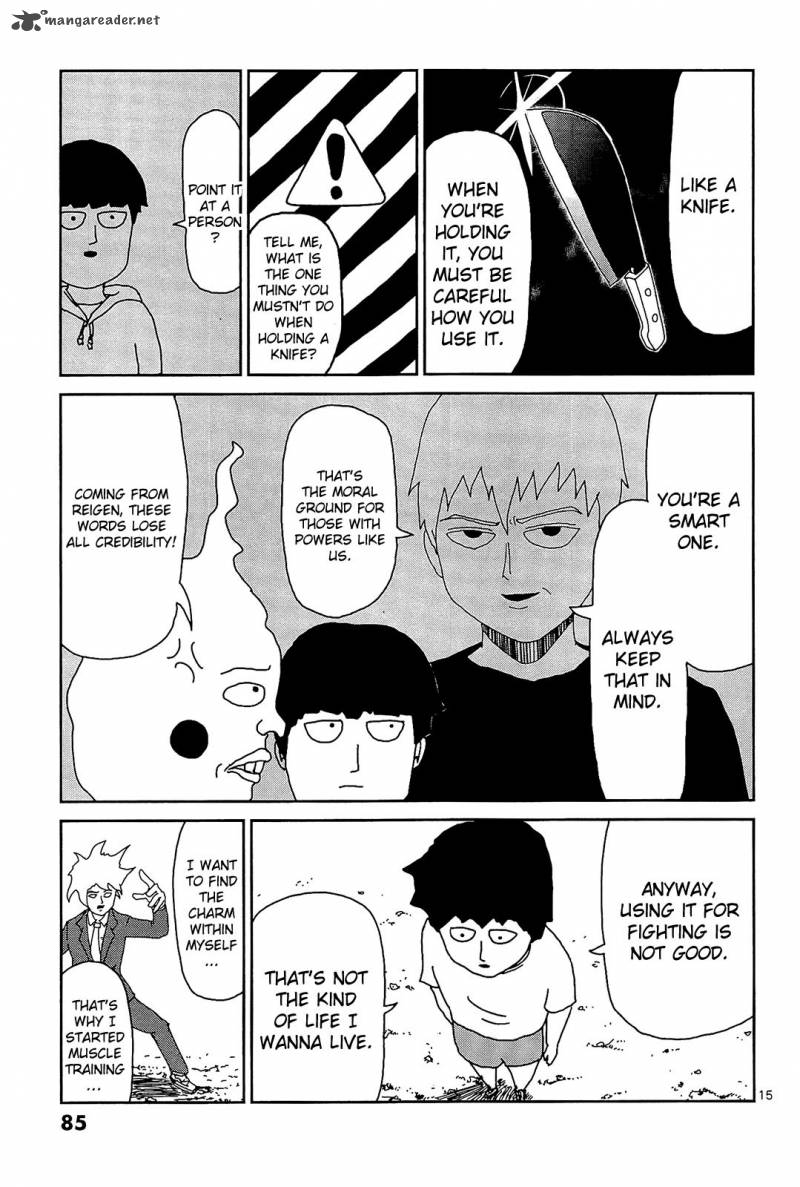 Mob Psycho 100 Chapter 14 Page 15