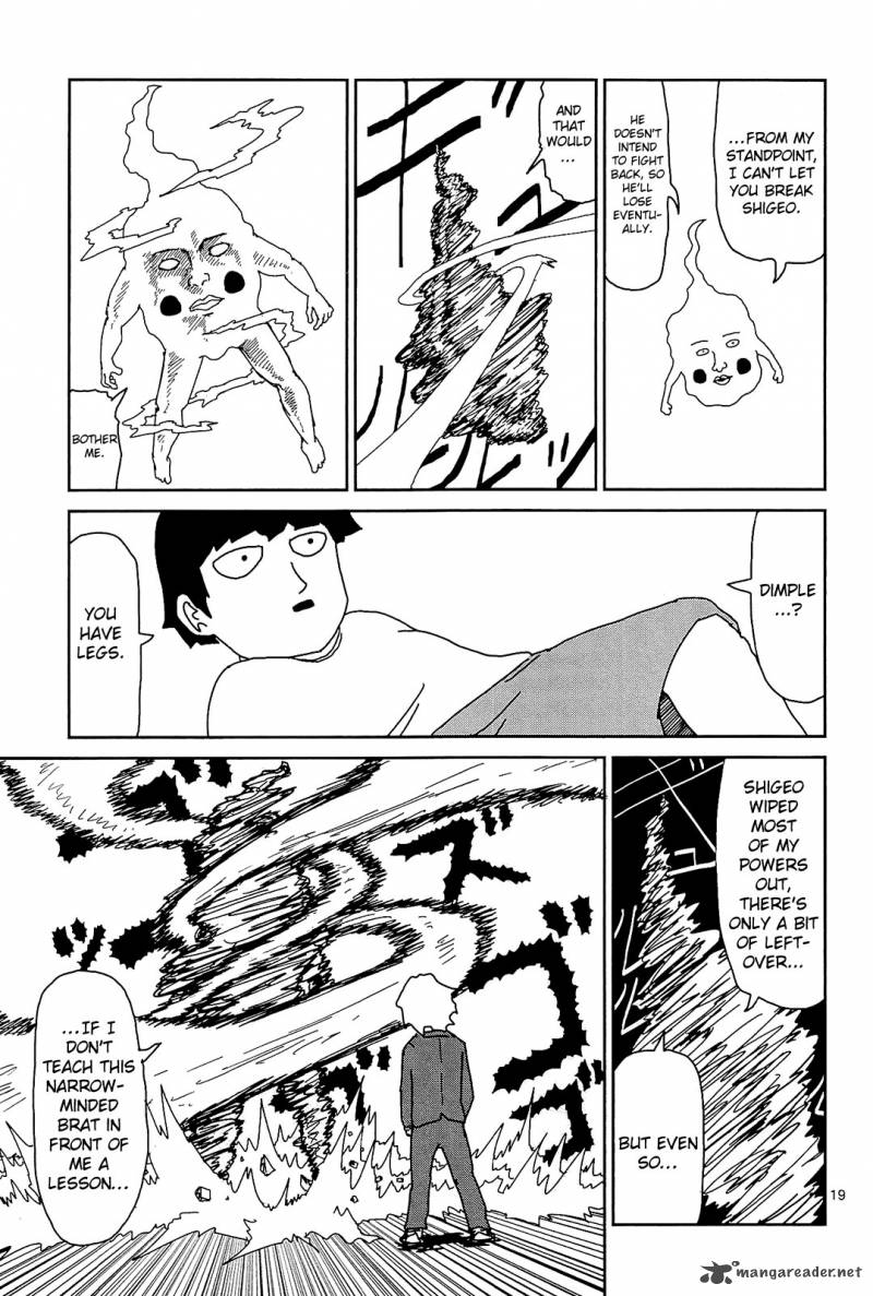 Mob Psycho 100 Chapter 14 Page 19