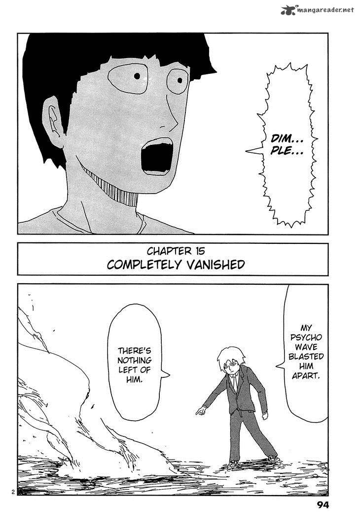 Mob Psycho 100 Chapter 15 Page 2