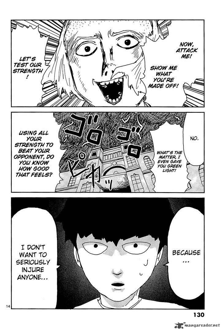 Mob Psycho 100 Chapter 16 Page 13