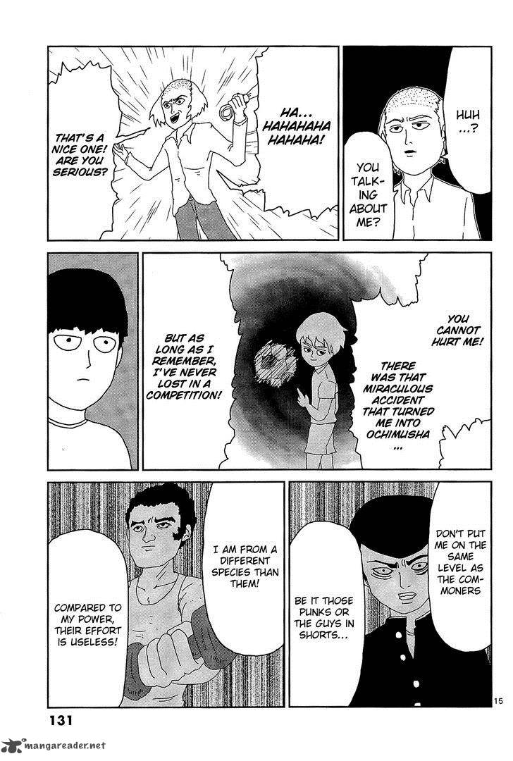 Mob Psycho 100 Chapter 16 Page 14