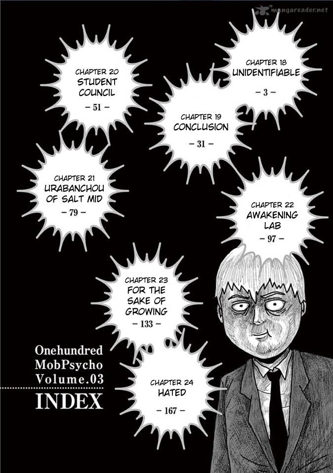 Mob Psycho 100 Chapter 18 Page 3