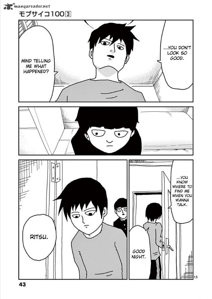 Mob Psycho 100 Chapter 19 Page 13