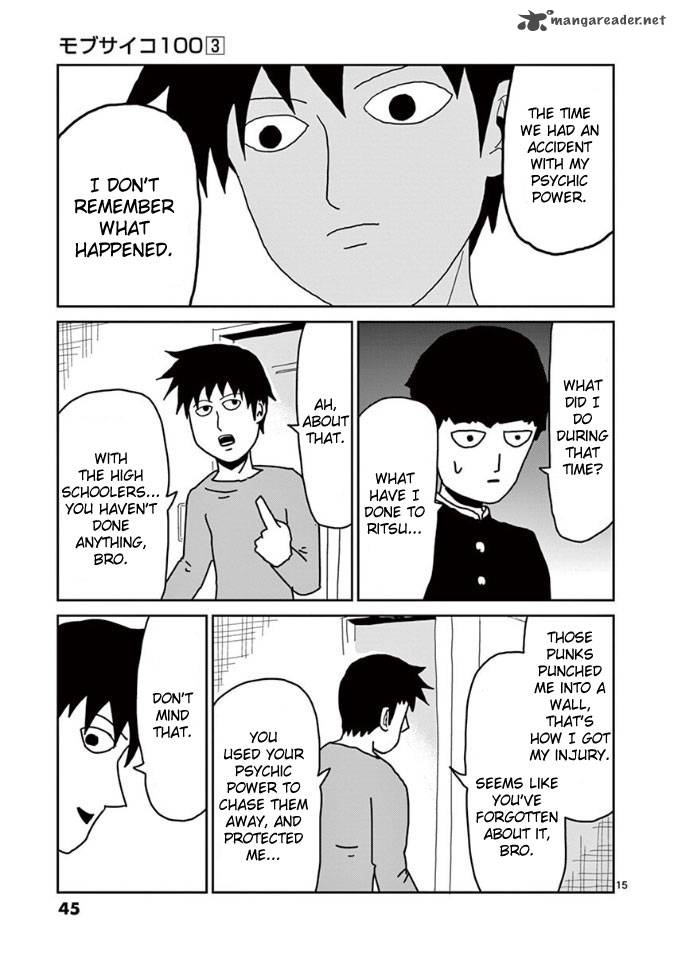 Mob Psycho 100 Chapter 19 Page 15