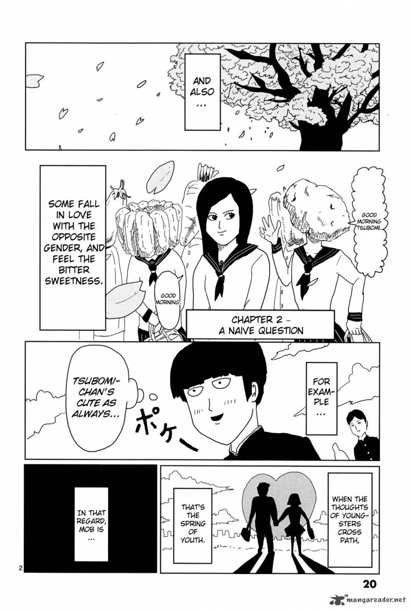 Mob Psycho 100 Chapter 2 Page 2