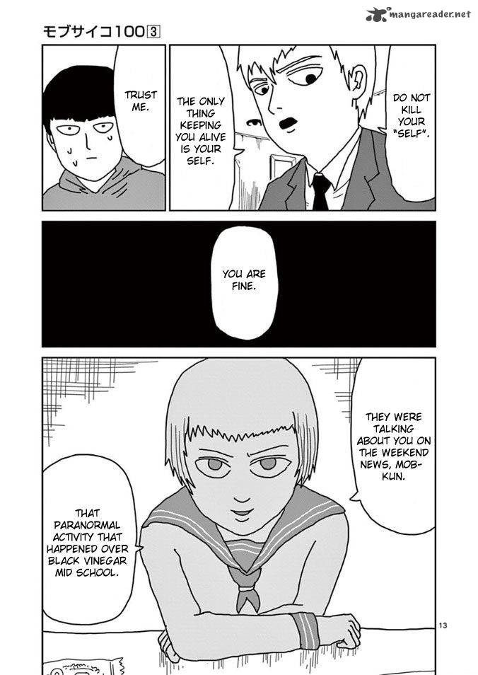 Mob Psycho 100 Chapter 20 Page 13