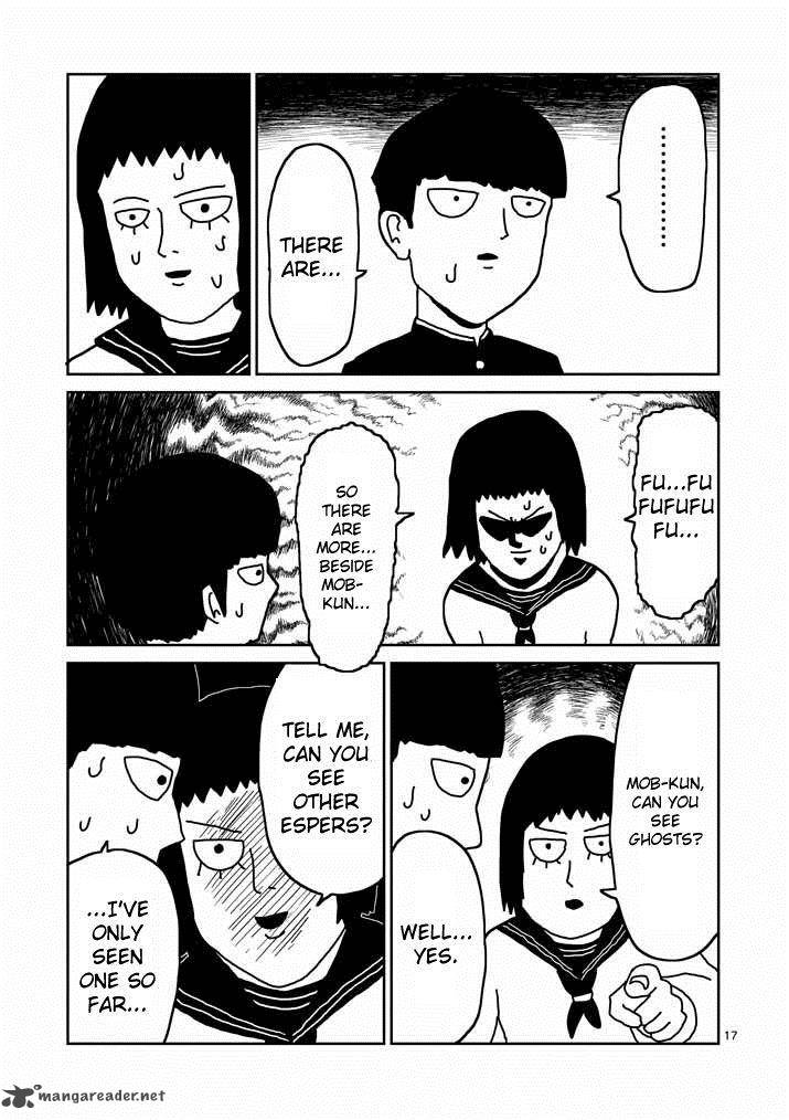 Mob Psycho 100 Chapter 20 Page 17