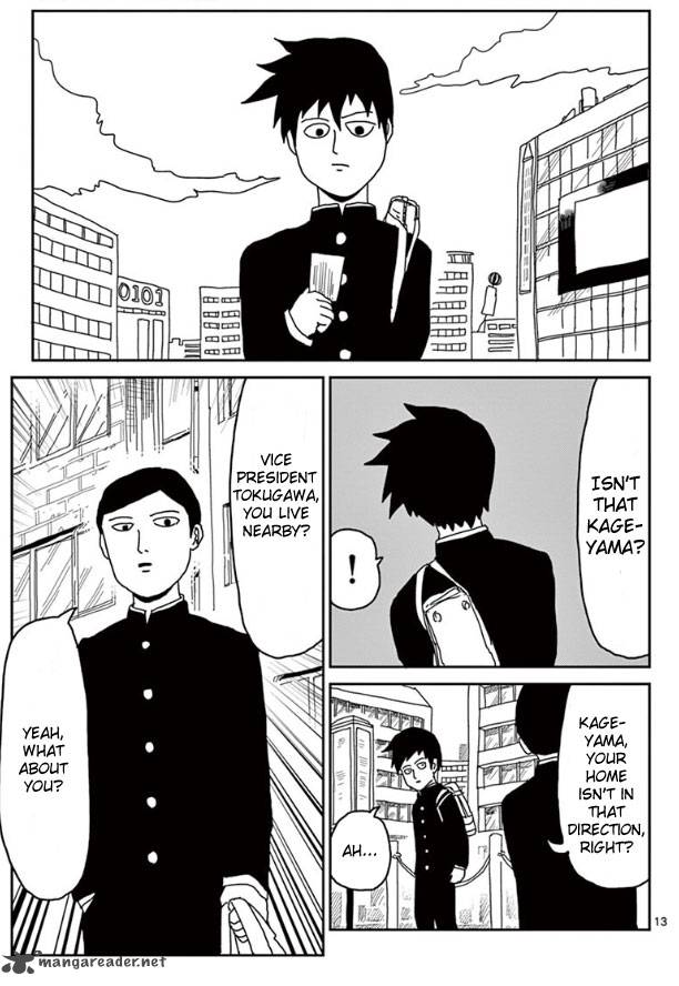 Mob Psycho 100 Chapter 21 Page 13