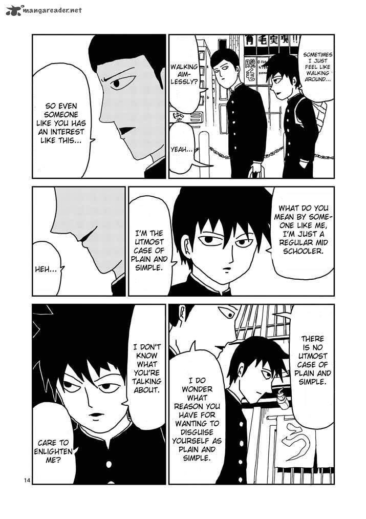 Mob Psycho 100 Chapter 21 Page 14