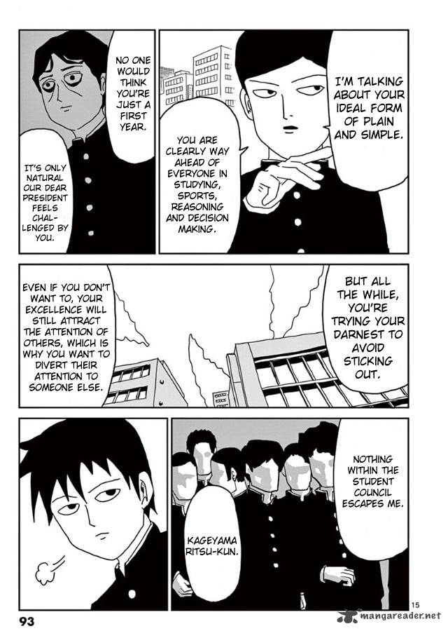 Mob Psycho 100 Chapter 21 Page 15