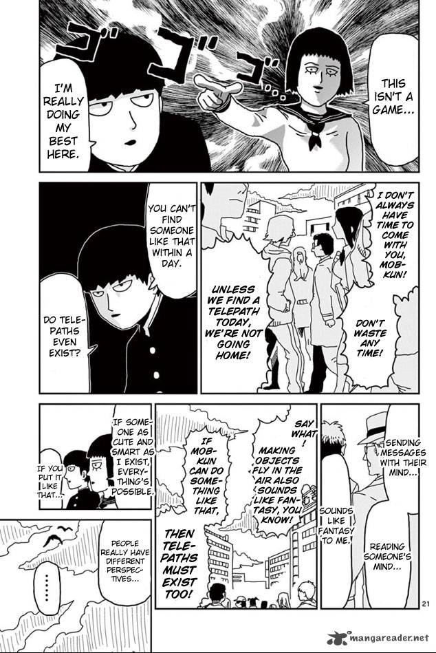 Mob Psycho 100 Chapter 22 Page 20