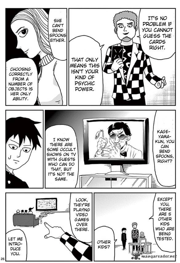 Mob Psycho 100 Chapter 22 Page 25