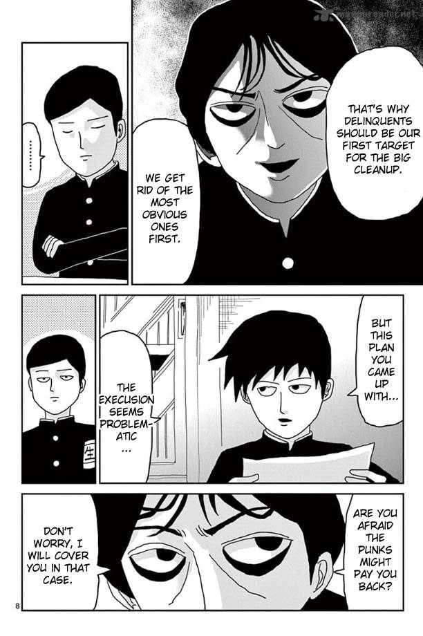 Mob Psycho 100 Chapter 22 Page 8