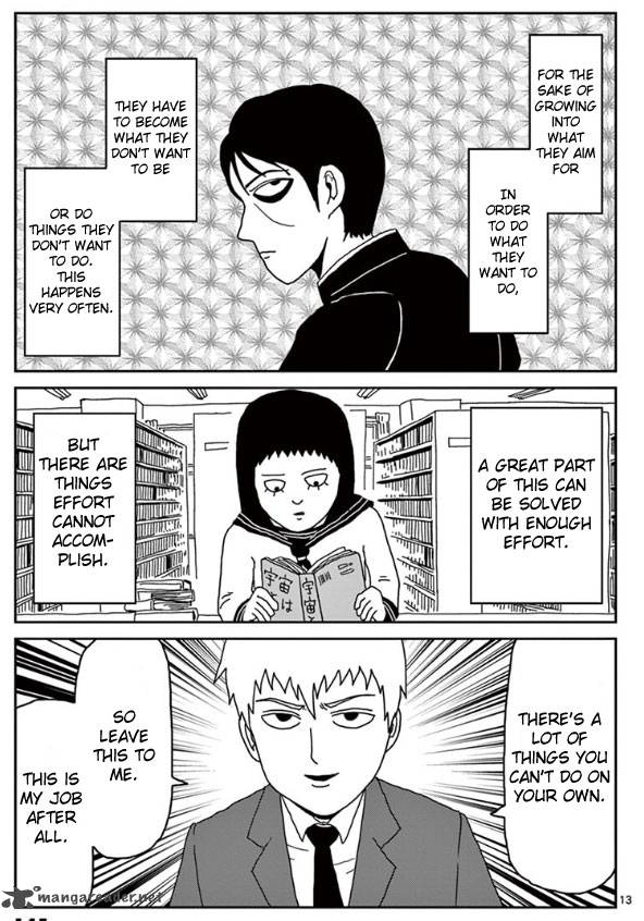 Mob Psycho 100 Chapter 23 Page 13