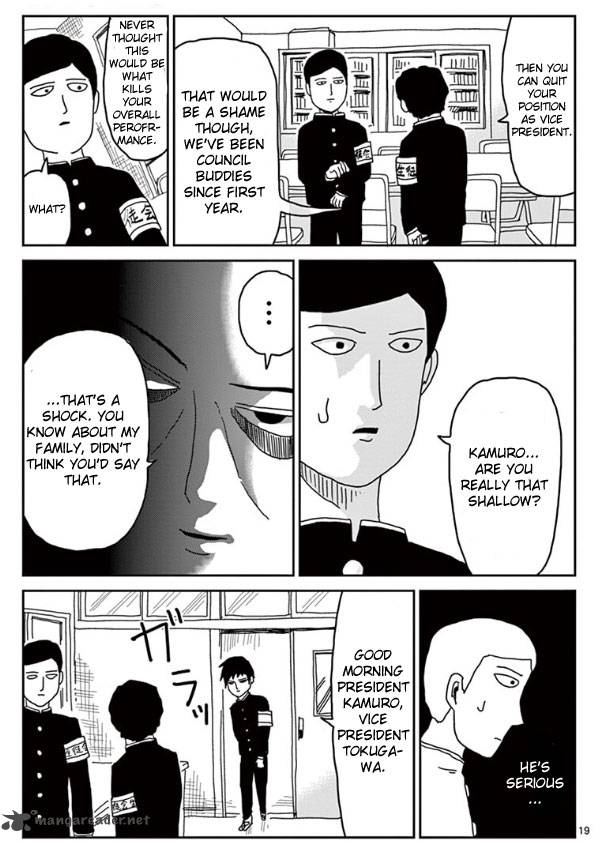 Mob Psycho 100 Chapter 23 Page 19